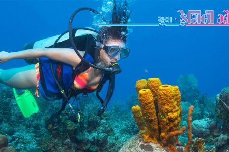 સ્કૂબા ડાઇવિંગ પાણીની અંદરની દુનિયા